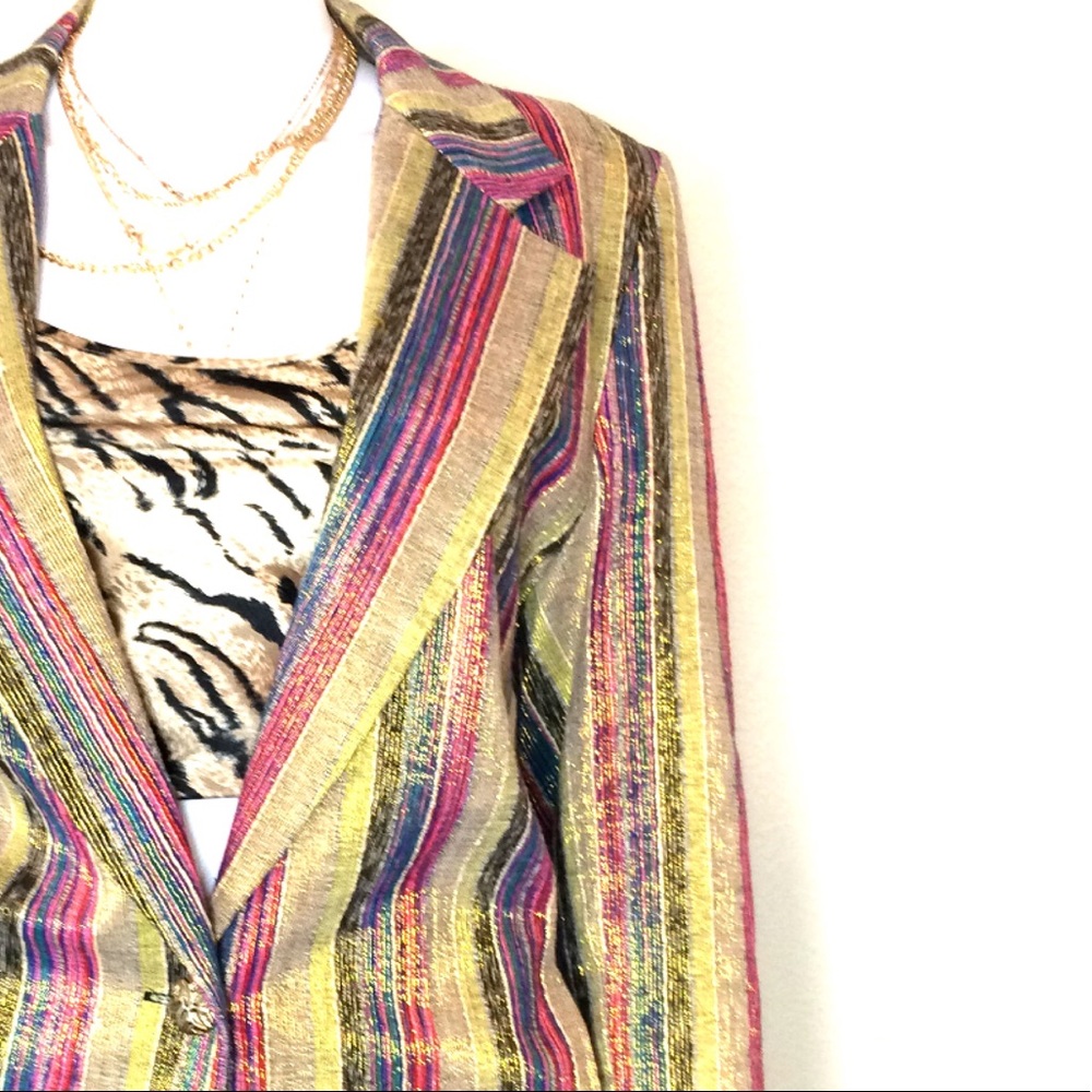 Vintage Giancarlo Ferrari oversized blazer single breasted jacket - Picture 2 of 8